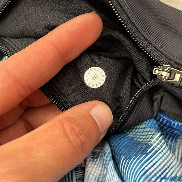 Lululemon Pace Rival Skirt (Regular) *No Panels Sun Dazed Multi Blue Super Dark - Picture 5 of 5